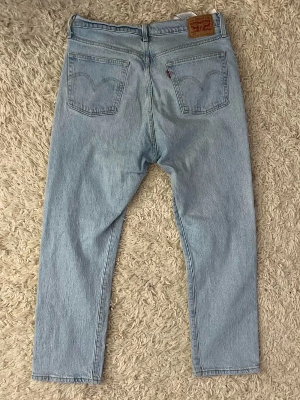 Levi’s 501 Light Wash Jeans Straight Leg Size 32x26